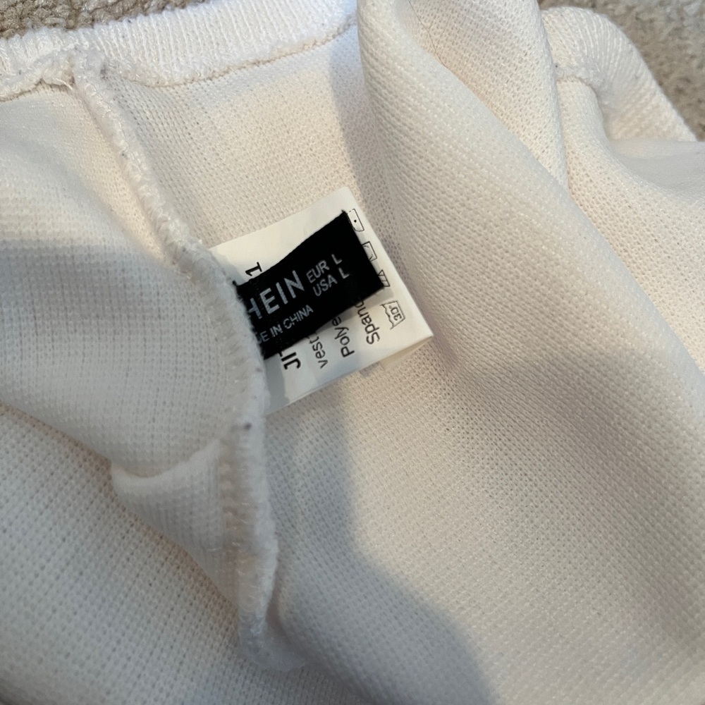 One shoulder Ribbed Shirt - Picture 2 of 2